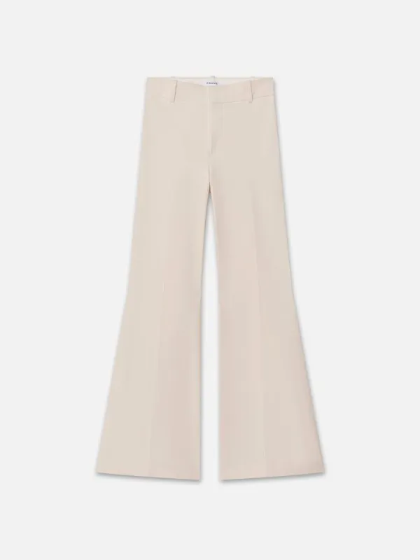 Le Palazzo Trouser in Bone sold by Frame Denim