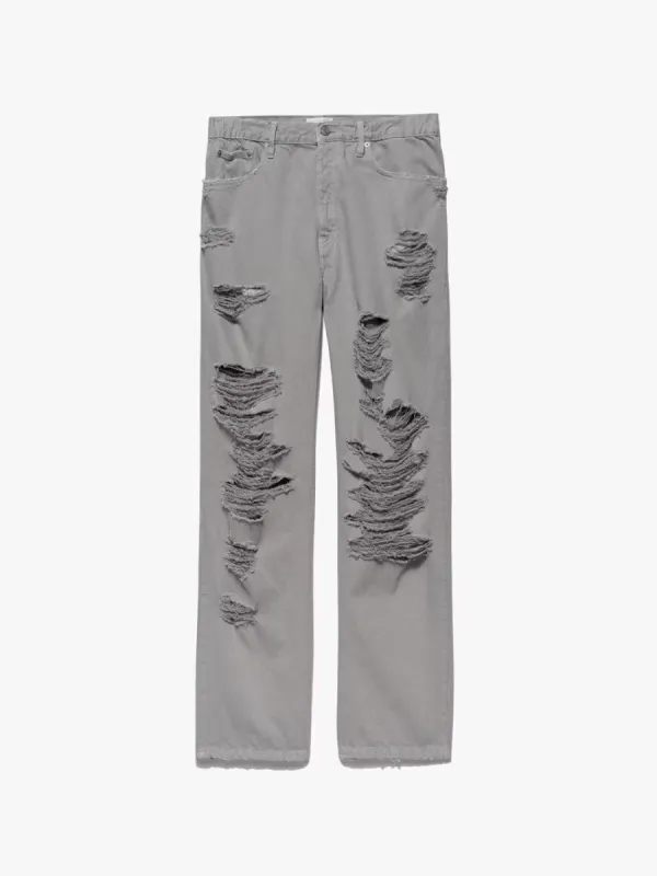 Extra Wide Leg Jean -- Smoke Grey Destruct sold by Frame Denim