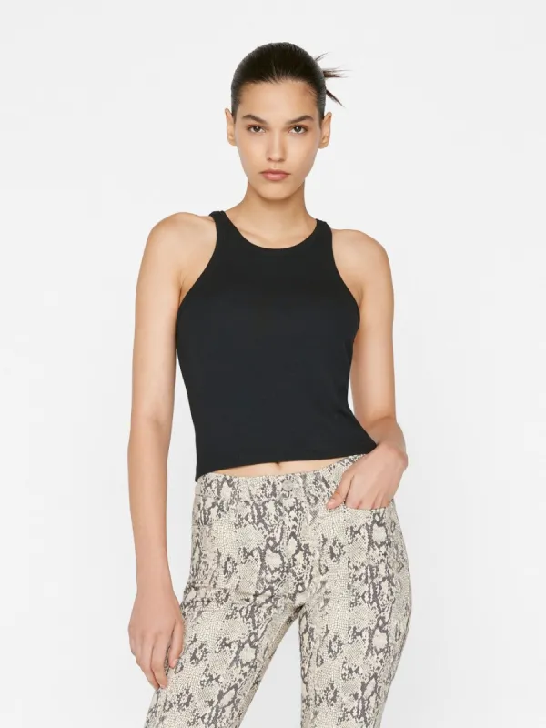Modal Rib Cami -- Noir sold by Frame Denim