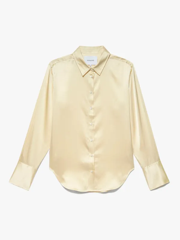 The Standard Shirt -- Butter sold by Frame Denim