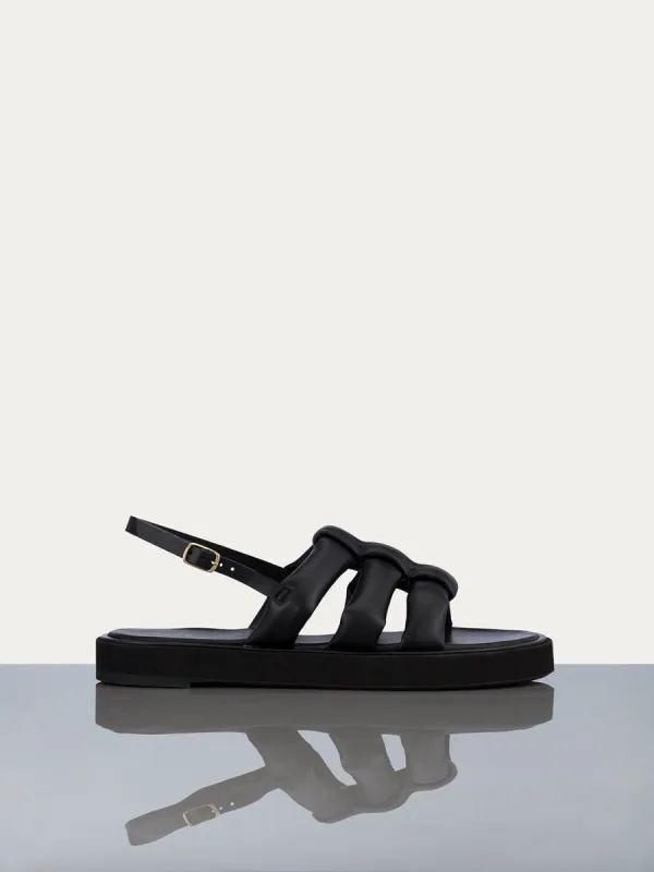 Le Weston Sandal -- Noir sold by Frame Denim