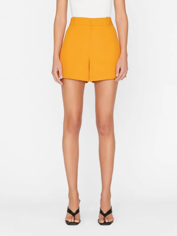 High Rise Trouser Short -- Nectarine made by Frame Denim