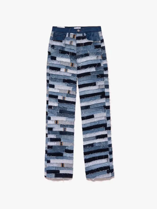 Atelier Patchwork Le Jane -- Indigo Tile sold by Frame Denim