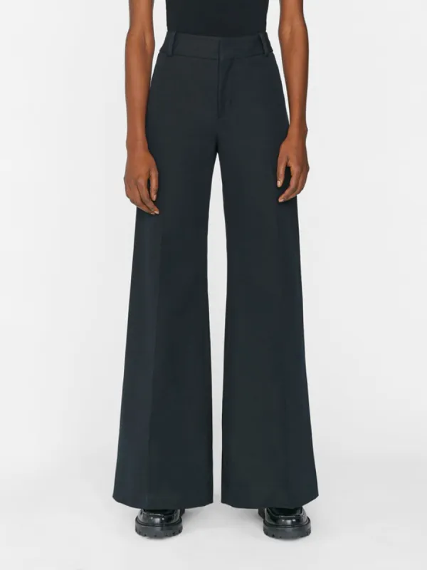 Le Palazzo Trouser -- Noir sold by Frame Denim