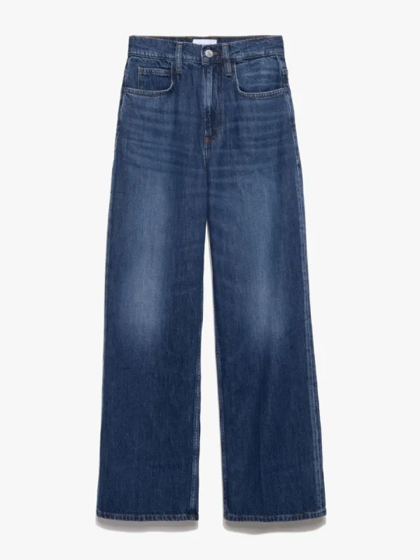 Le High 'N' Tight Wide Leg -- Foxgrove sold by Frame Denim