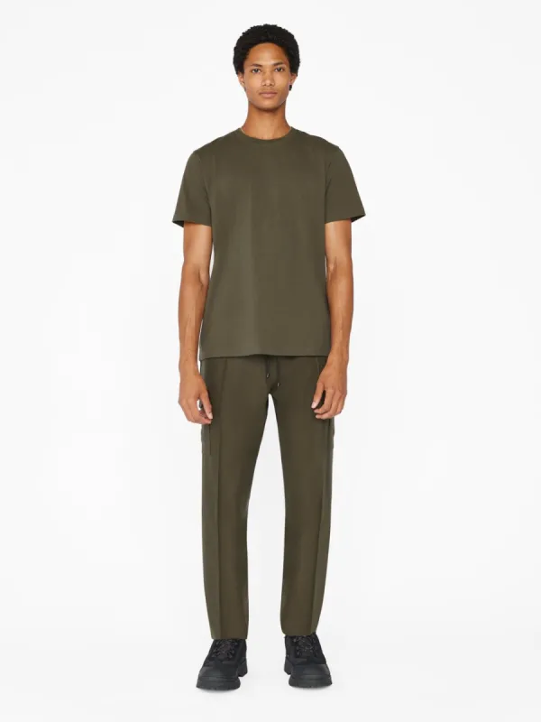 Flannel Travel Cargo -- Olive Green made by Frame Denim