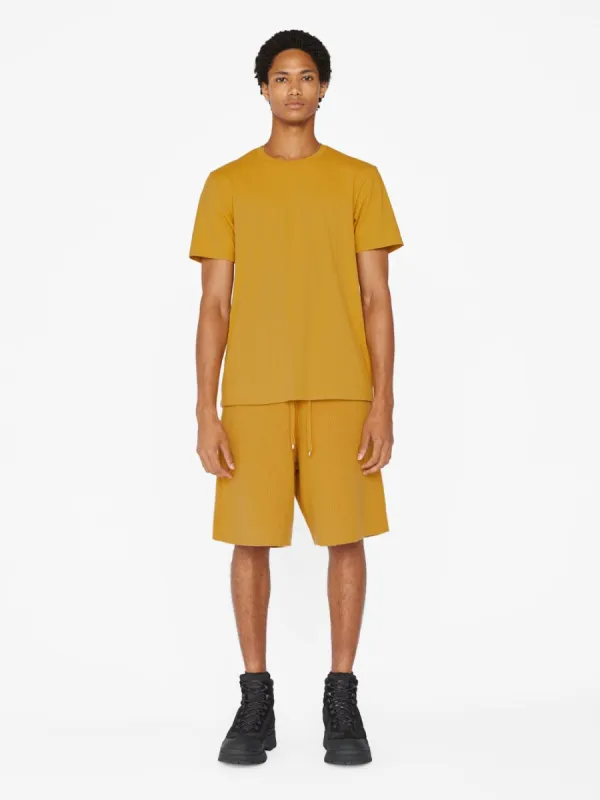 FRAME Logo Tee -- Deep Yellow sold by Frame Denim