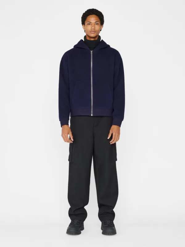 Double Face Wool Jacket -- Navy sold by Frame Denim