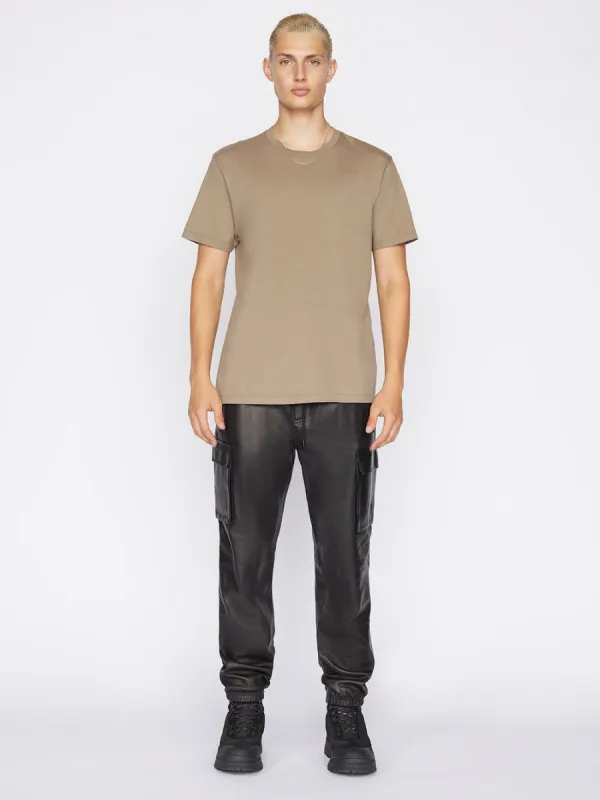 FRAME Logo Tee -- Walnut sold by Frame Denim