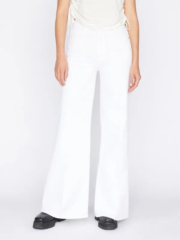 Le Pixie Palazzo -- Blanc sold by Frame Denim
