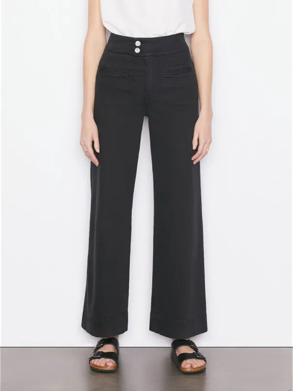 Le Hardy Wide Leg -- Film Noir sold by Frame Denim