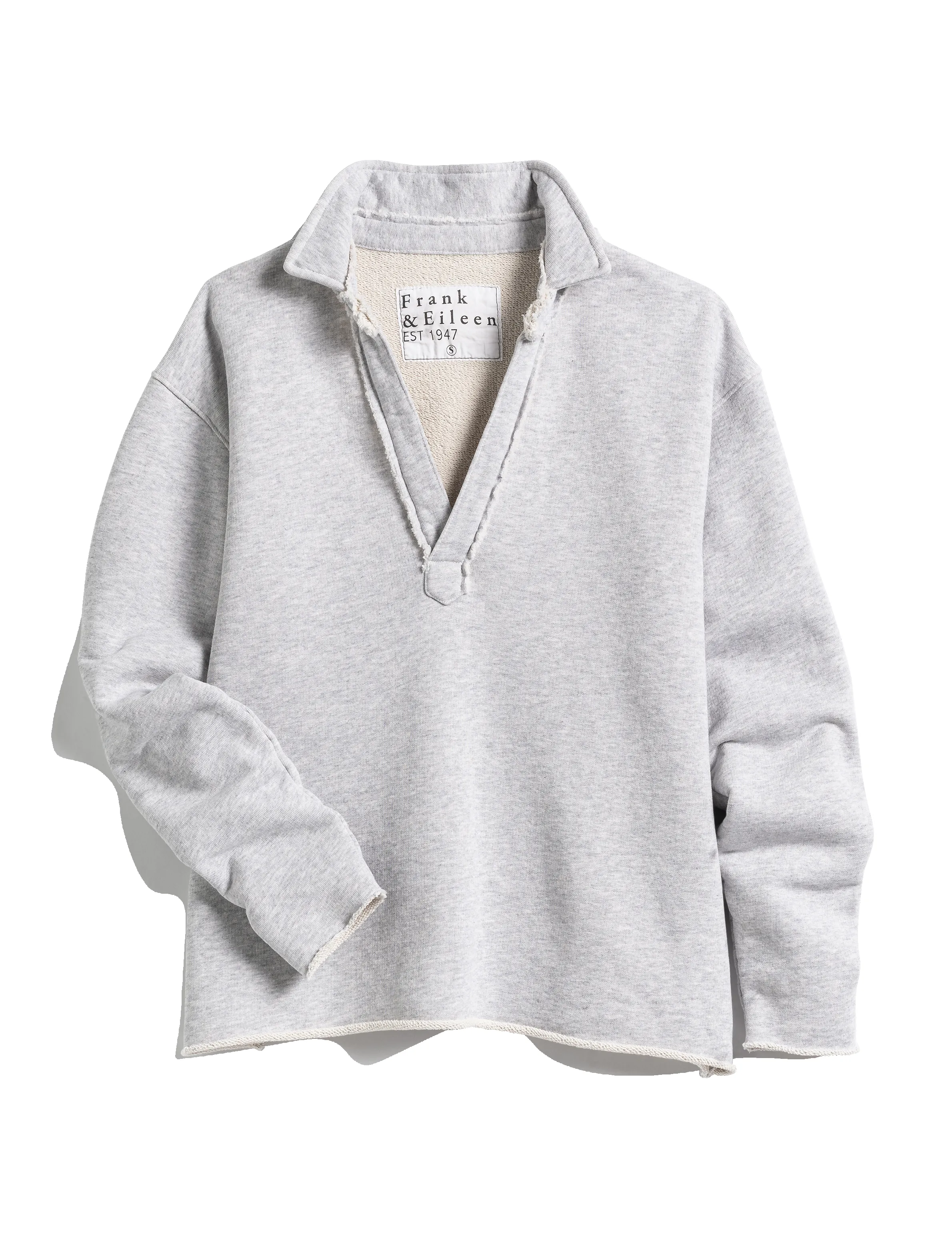 PATRICK Gray Melange, Triple Fleece sold by Frank & Eileen product image thumbnail 4