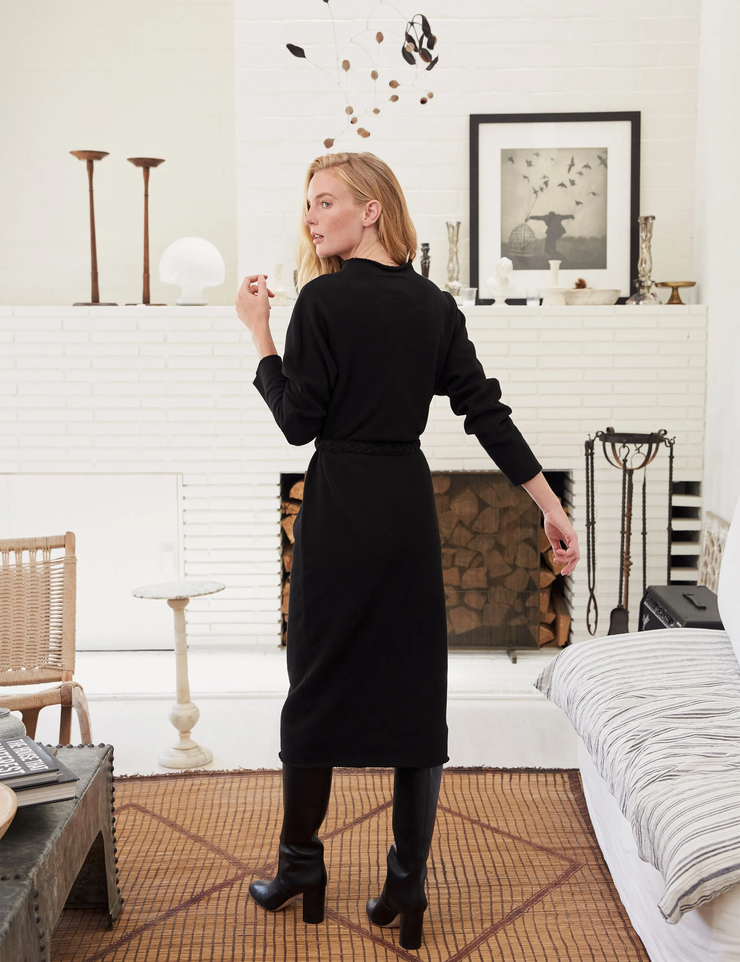 ISABELLE Black, Triple Fleece sold by Frank & Eileen product image thumbnail 2