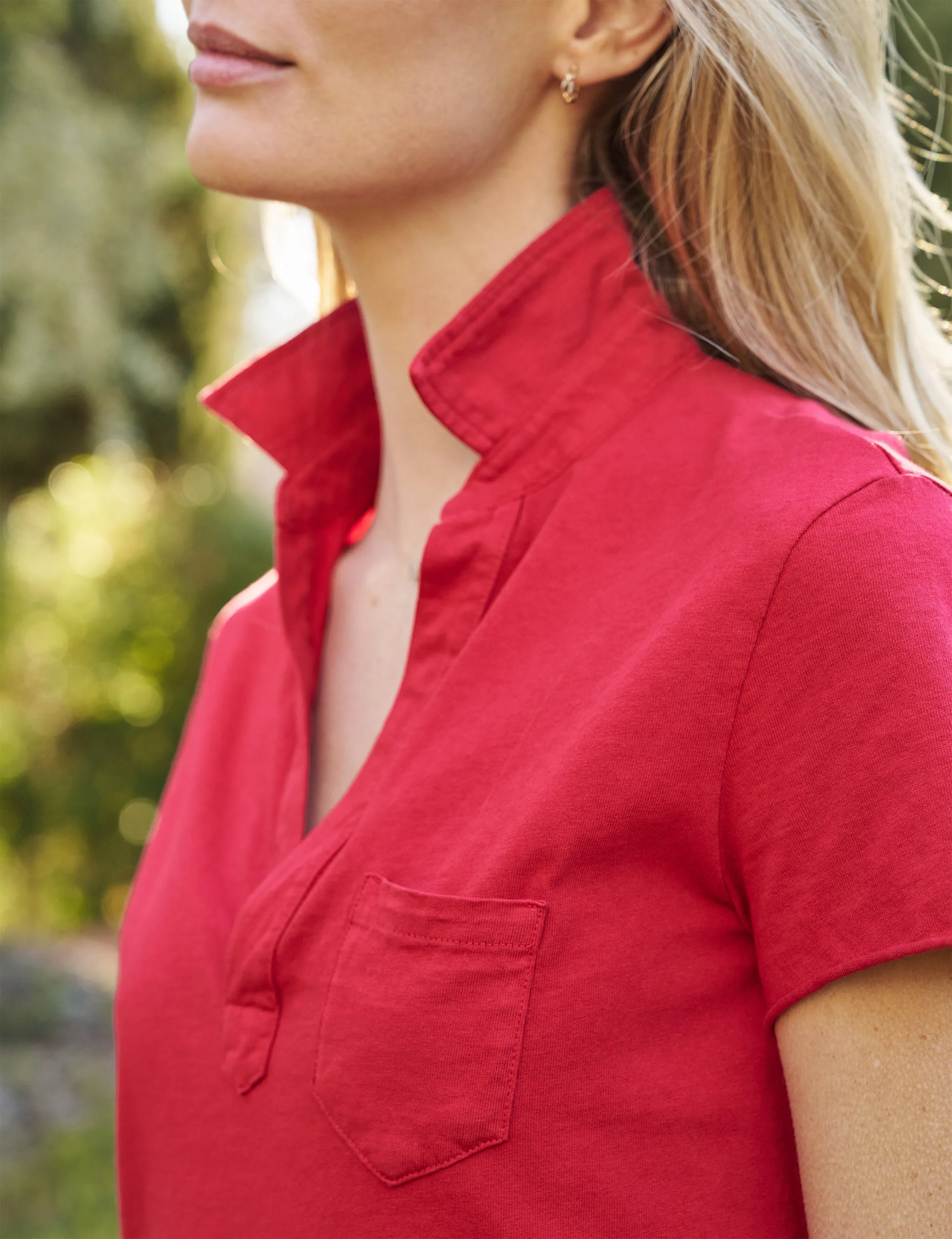 LAUREN Double Decker Red, Heritage Jersey sold by Frank & Eileen product image thumbnail 3