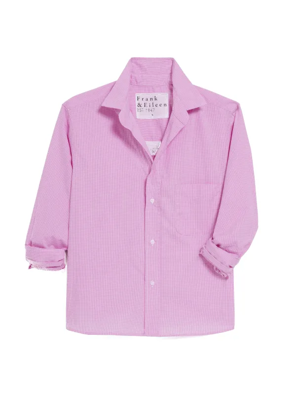 SILVIO Hot Pink Plaid, Italian Cotton sold by Frank & Eileen