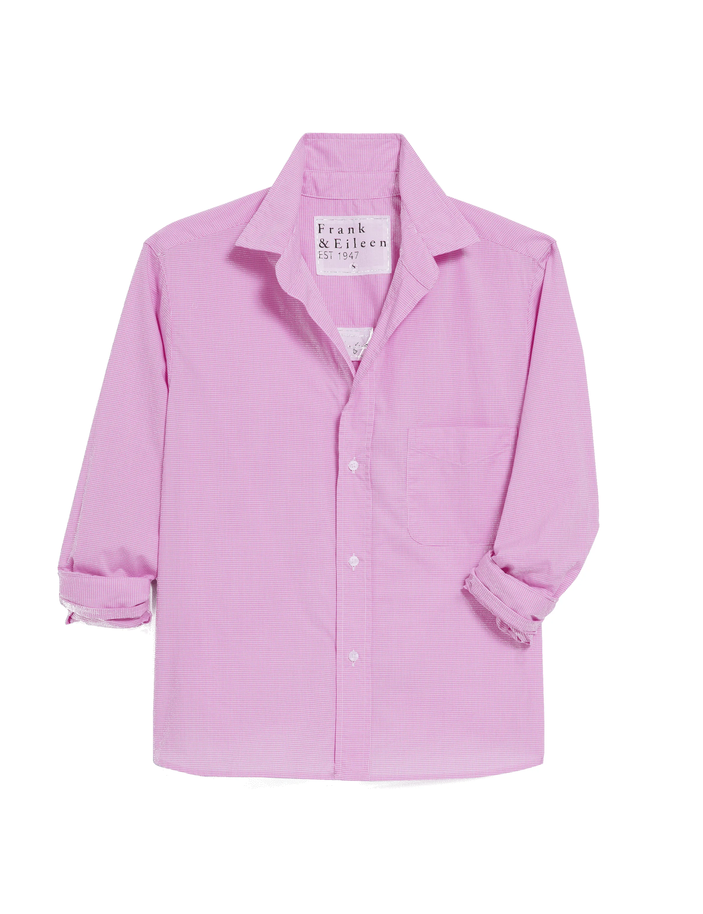 SILVIO Hot Pink Plaid, Italian Cotton sold by Frank & Eileen