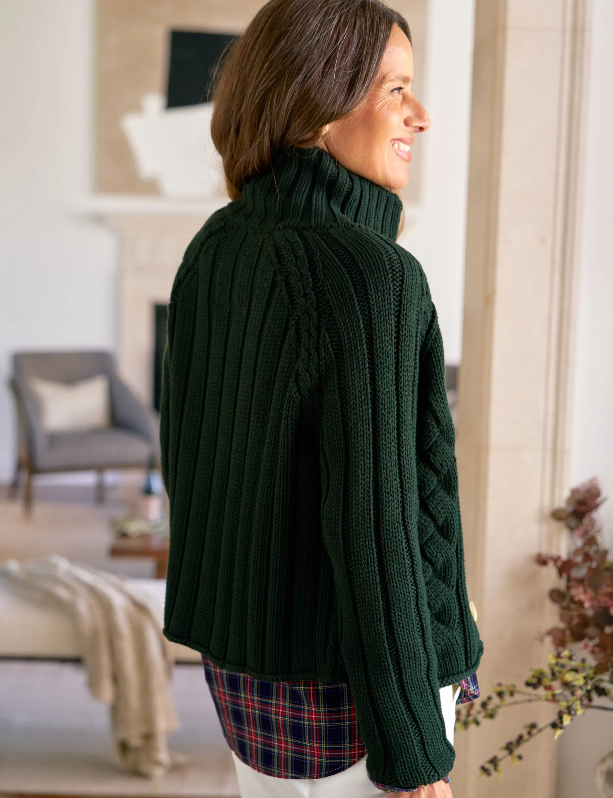 MINI COTSWOLDS British Racing Green, Pure Italian Cotton sold by Frank & Eileen product image thumbnail 2