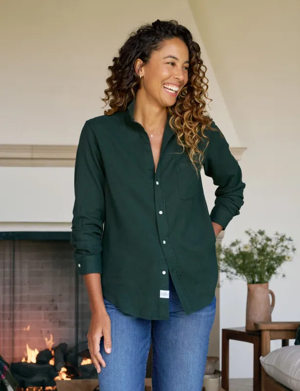 WAVERLY Green, Italian Cashmere Touch made by Frank & Eileen