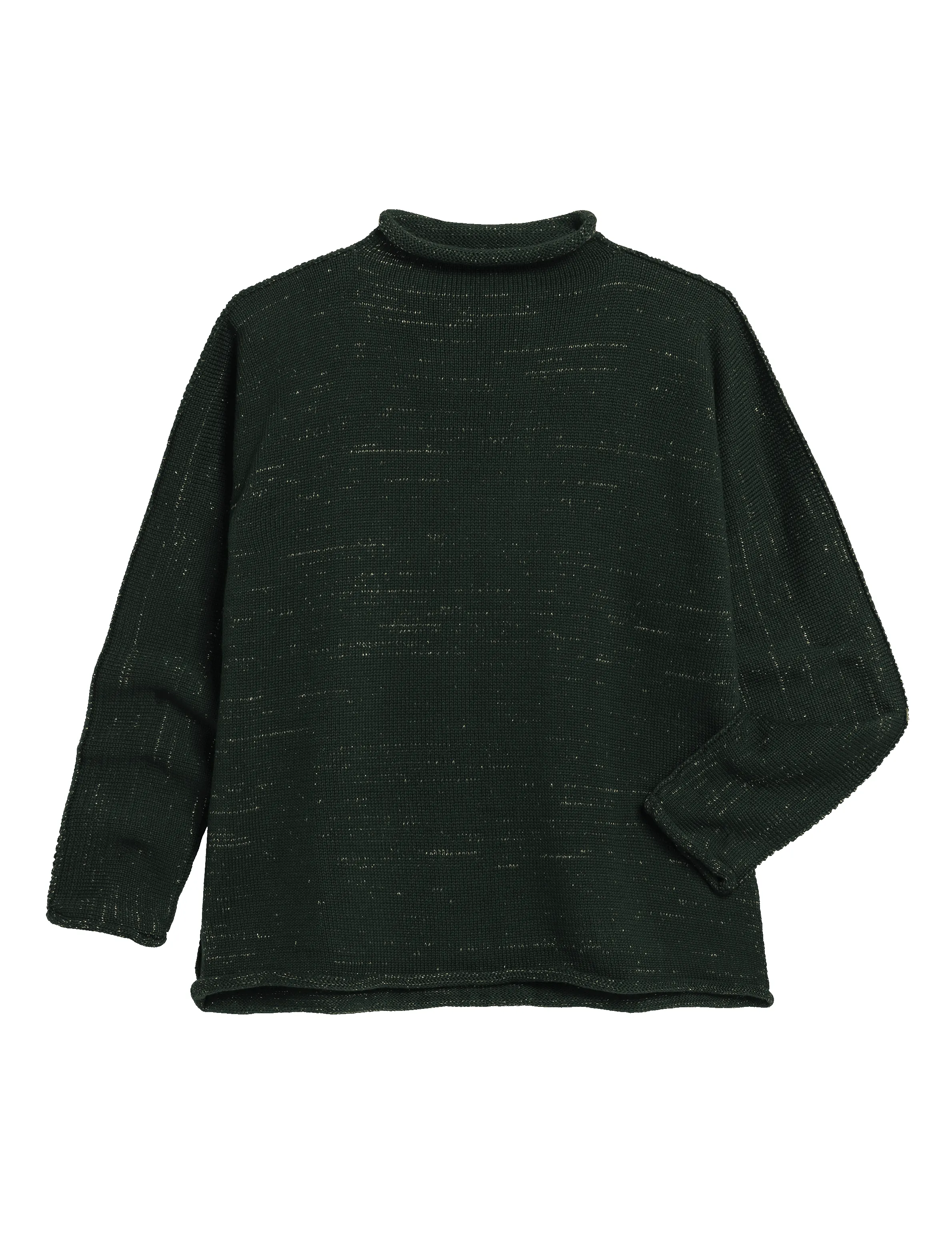 MONTEREY Green with Gold Glitter, Pure Italian Cotton sold by Frank & Eileen product image thumbnail 4