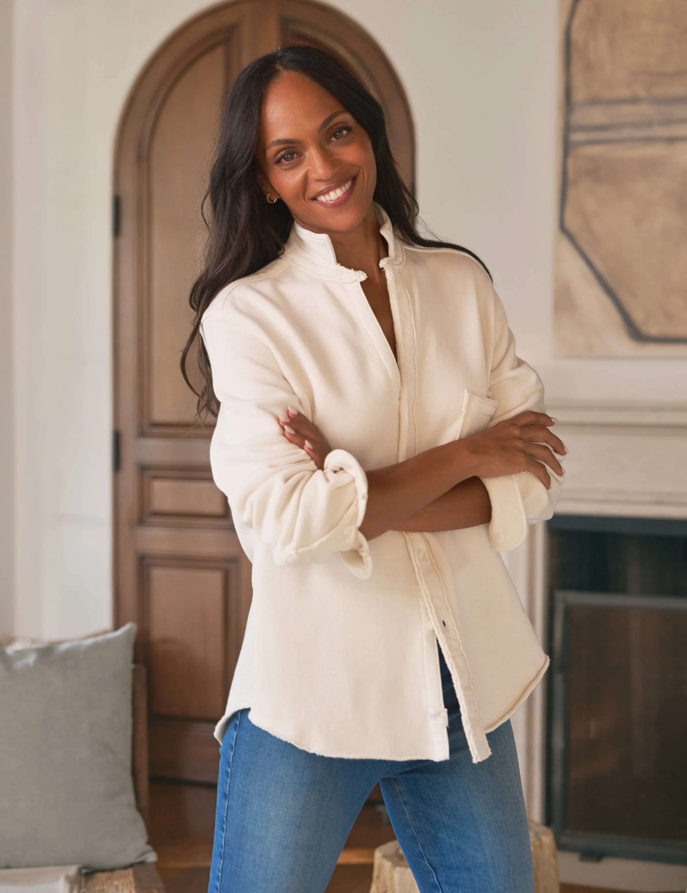 EILEEN Vintage White, Triple Fleece sold by Frank & Eileen product image thumbnail 4