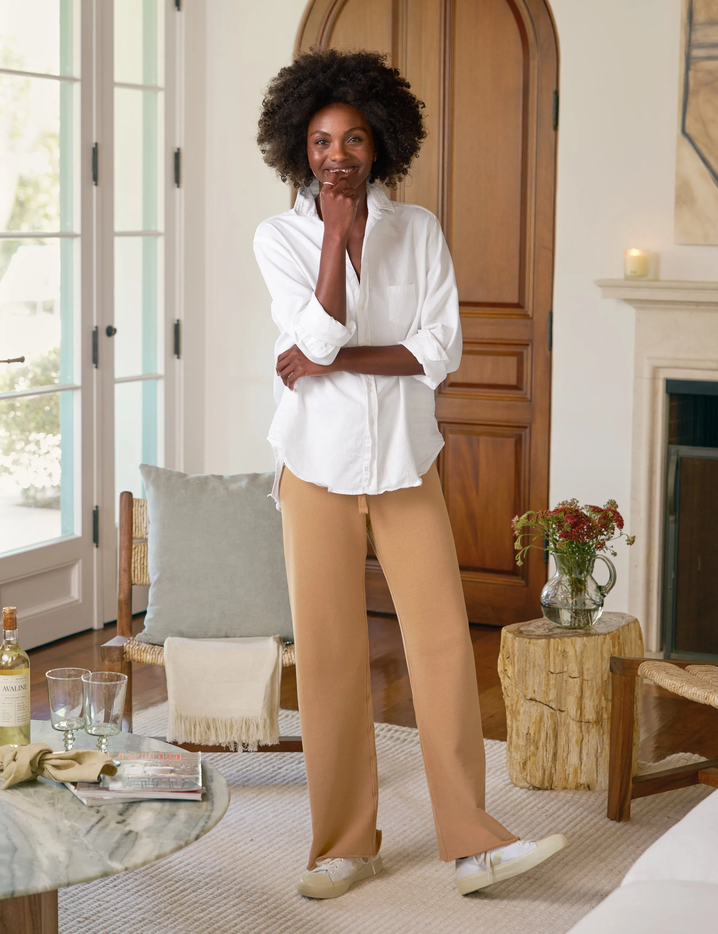 CATHERINE 29" Camel, Triple Fleece sold by Frank & Eileen product image thumbnail 4