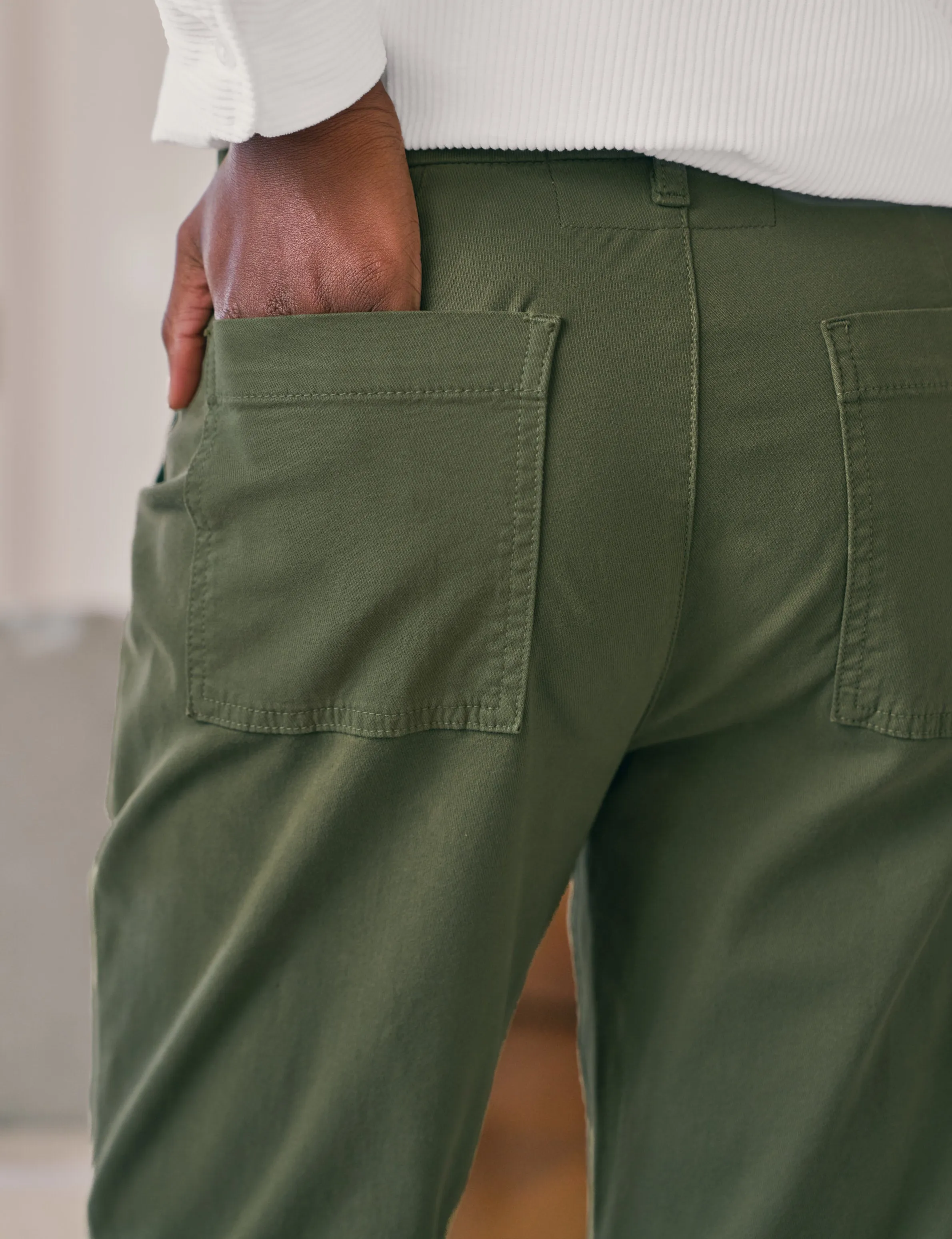 JAMESON Army, Italian Peached Twill sold by Frank & Eileen product image thumbnail 3