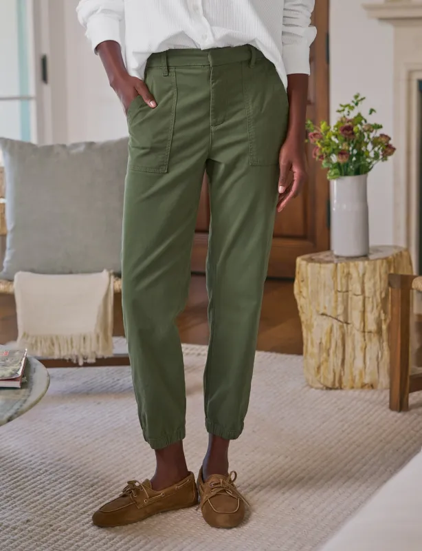 JAMESON Army, Italian Peached Twill sold by Frank & Eileen