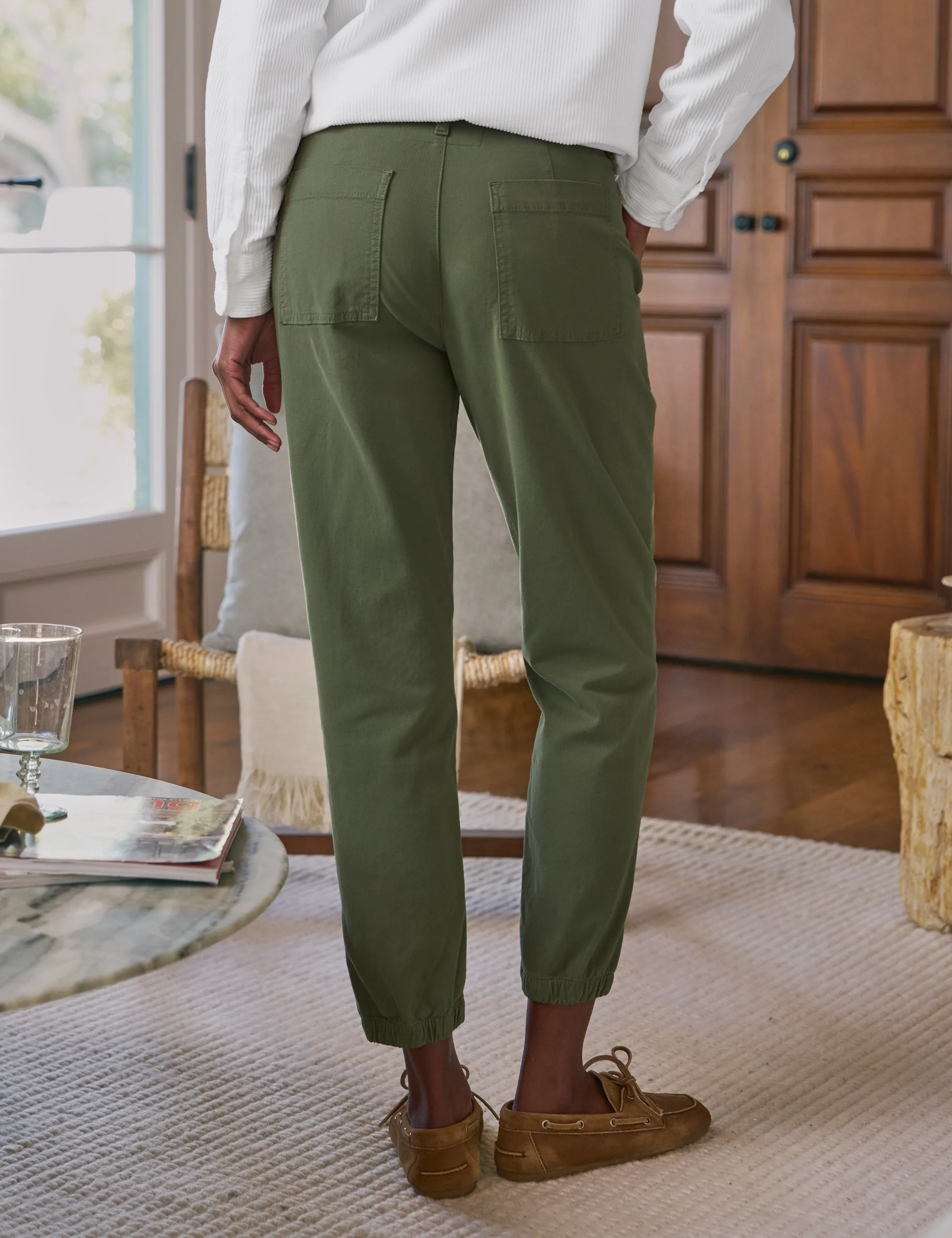 JAMESON Army, Italian Peached Twill sold by Frank & Eileen product image thumbnail 2