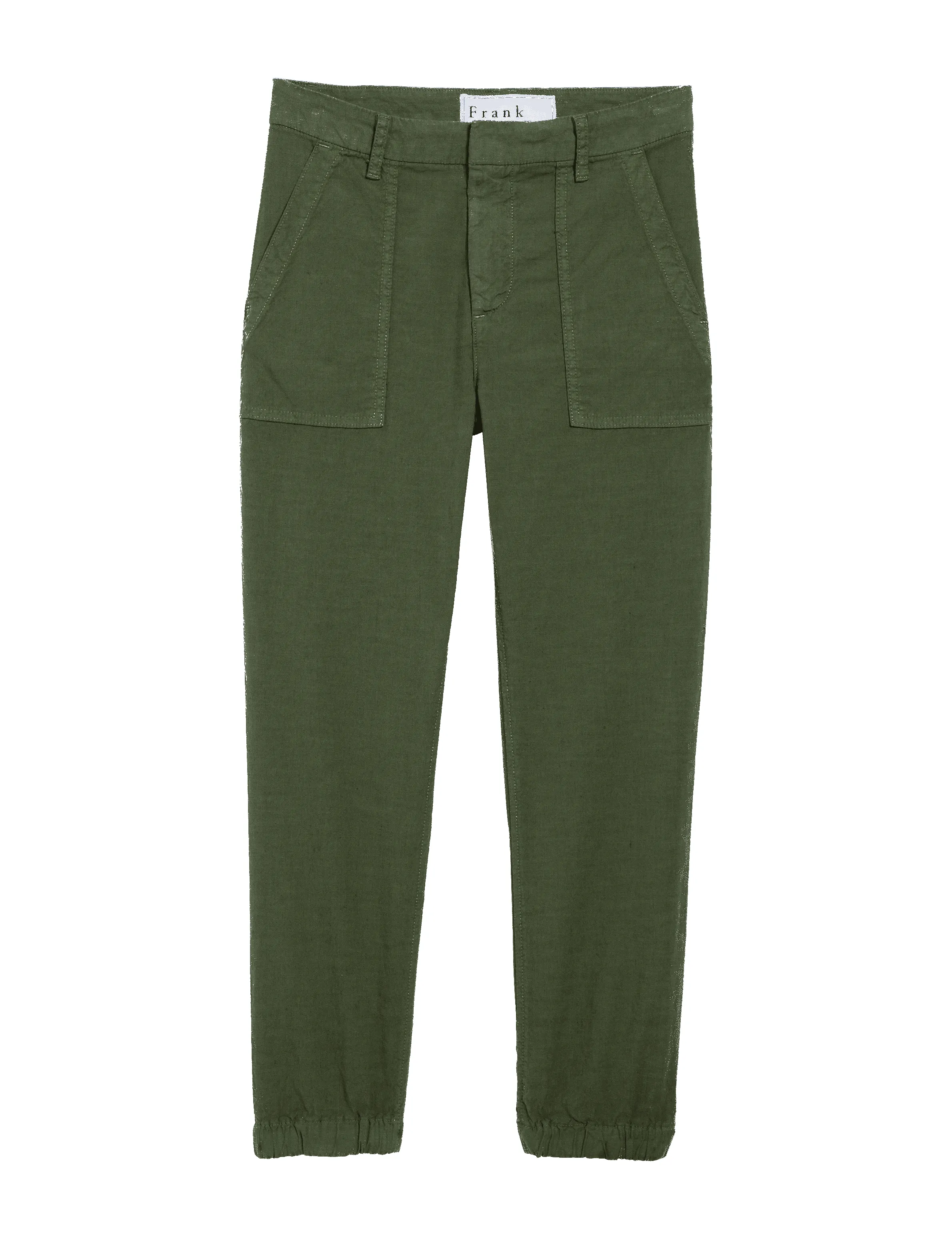 JAMESON Hunter Green, Italian Performance Linen sold by Frank & Eileen product image thumbnail 4