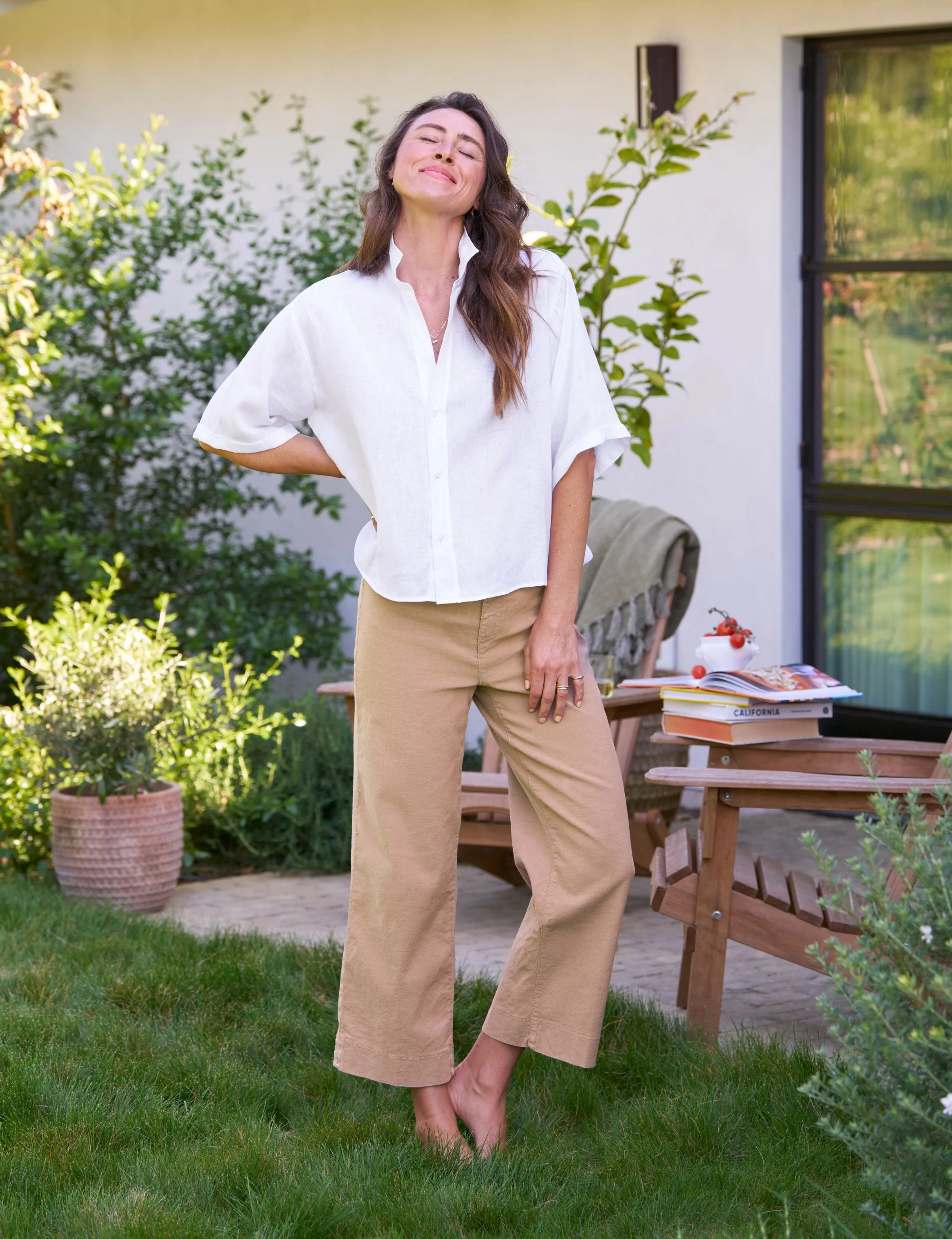 WEXFORD Tiramisu, Italian Performance Linen sold by Frank & Eileen product image thumbnail 4