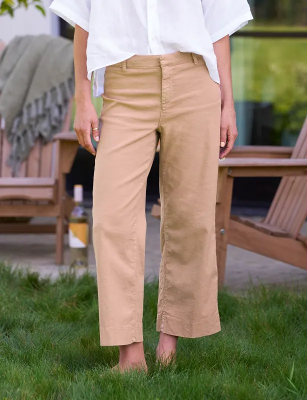 WEXFORD Tiramisu, Italian Performance Linen sold by Frank & Eileen