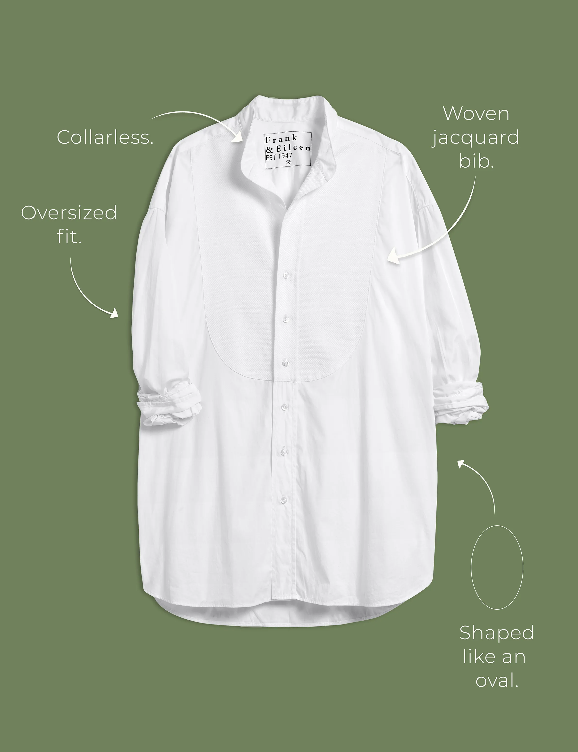 VICTORIA White, Superluxe sold by Frank & Eileen product image thumbnail 4