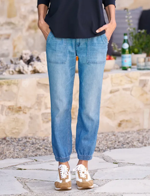 JAMESON 2000 Wash, Italian Dream™ Light Denim sold by Frank & Eileen