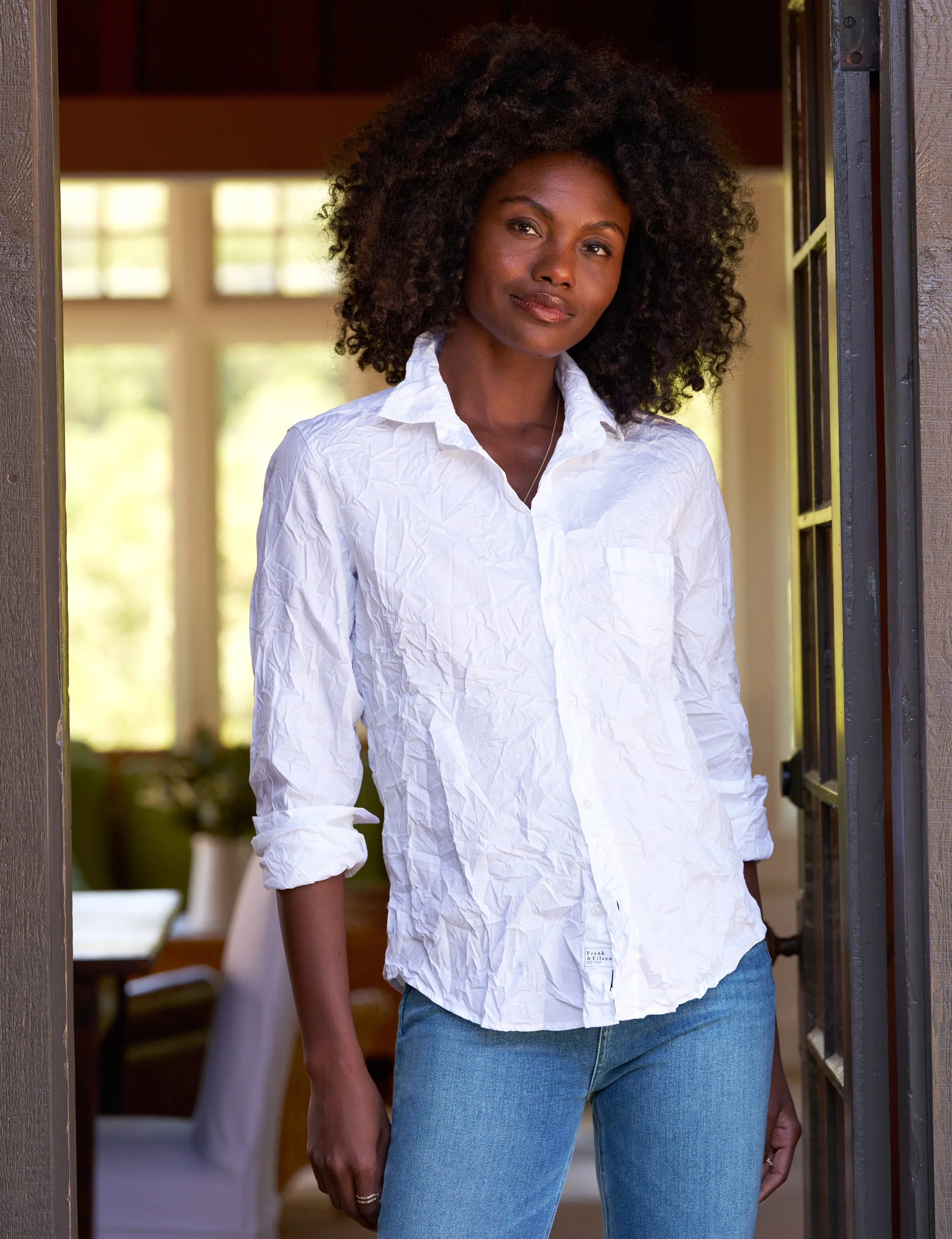 BARRY White, Signature Crinkle sold by Frank & Eileen