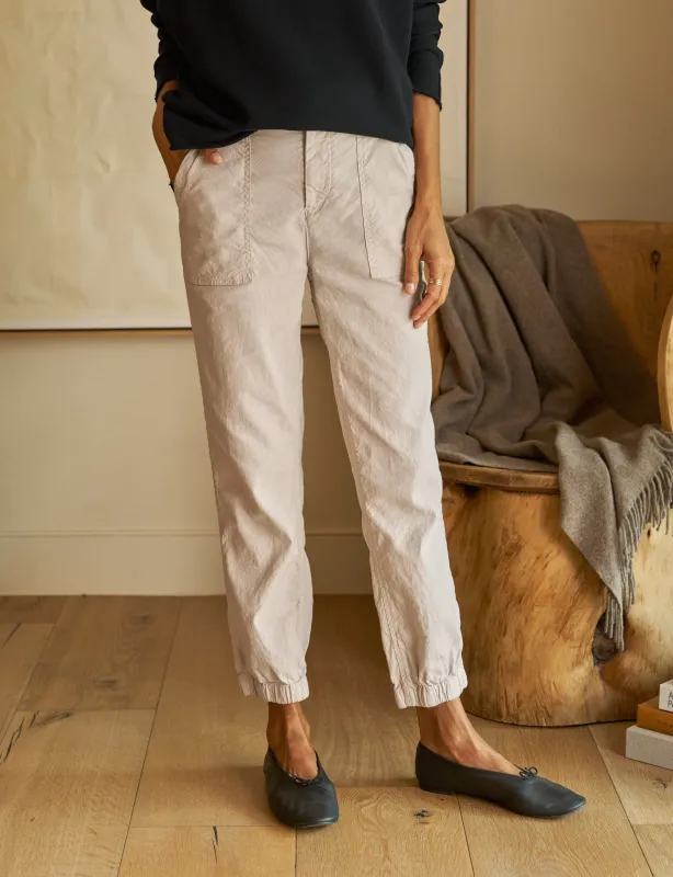 JAMESON Cement, Italian Performance Linen sold by Frank & Eileen