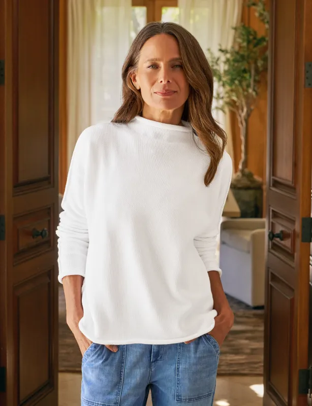 MONTEREY White, Pure Italian Cotton sold by Frank & Eileen