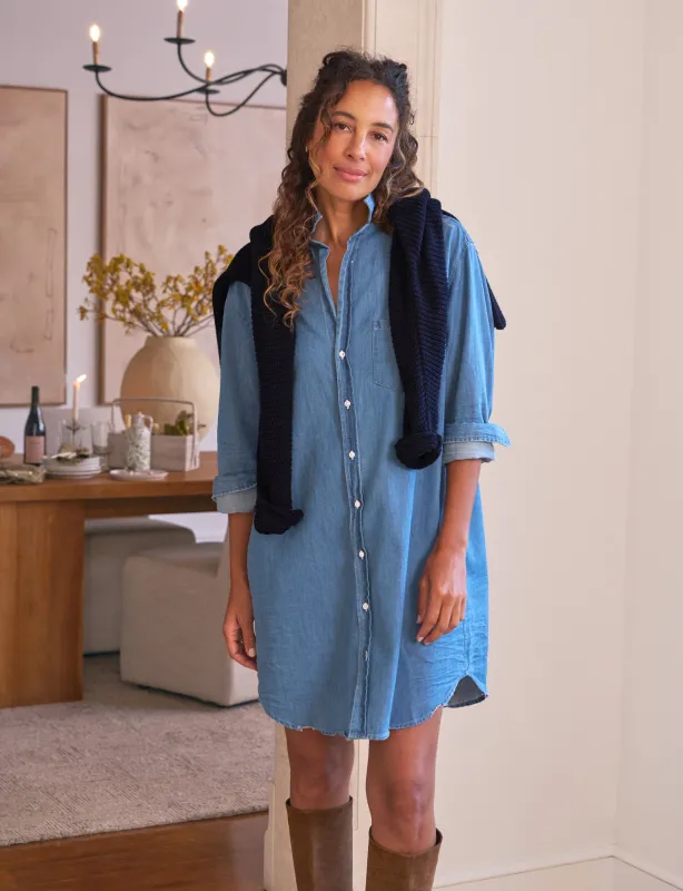 MARY Vintage Stonewashed Indigo, Famous Denim sold by Frank & Eileen