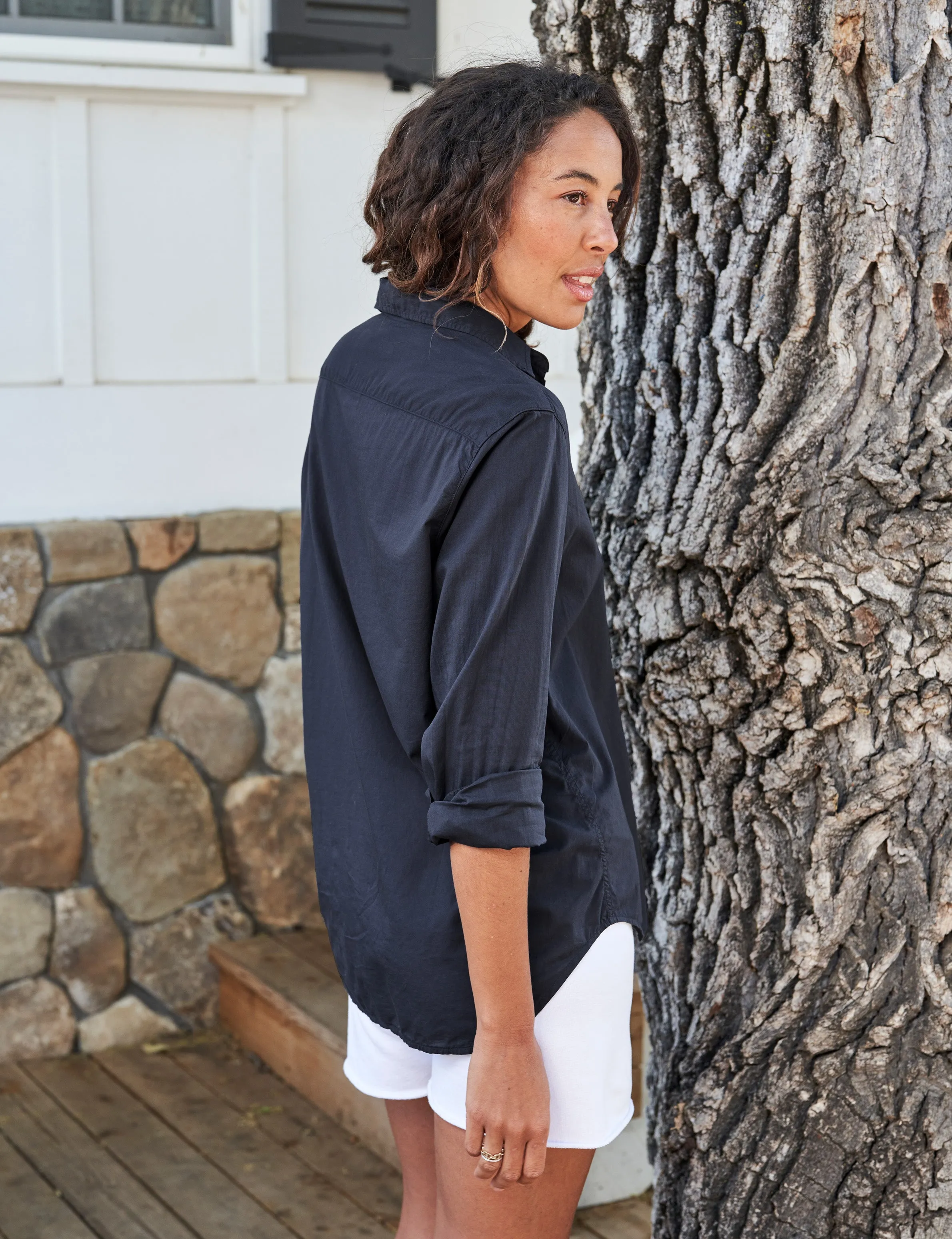 EILEEN Navy, Featherweight sold by Frank & Eileen product image thumbnail 2