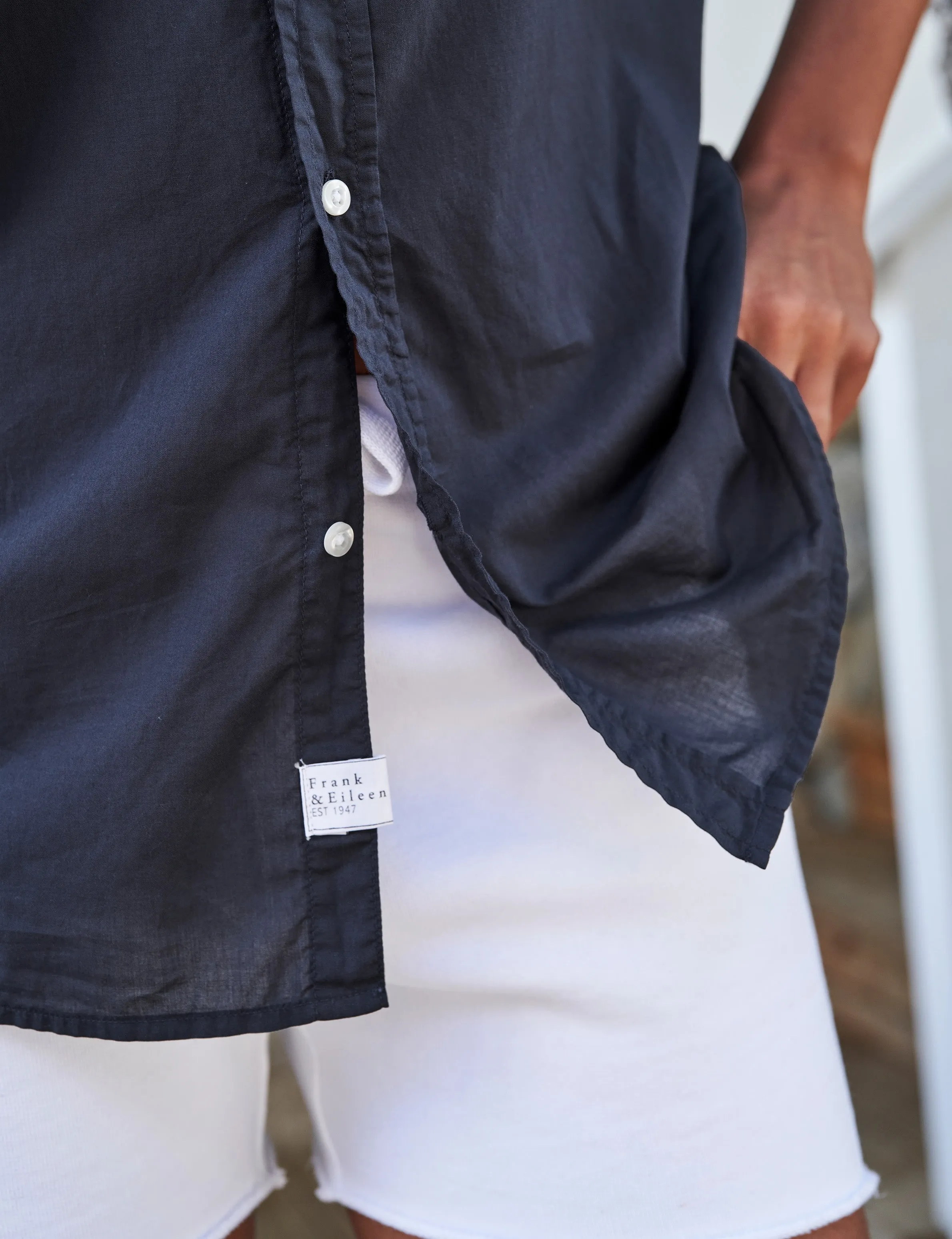 EILEEN Navy, Featherweight sold by Frank & Eileen product image thumbnail 3