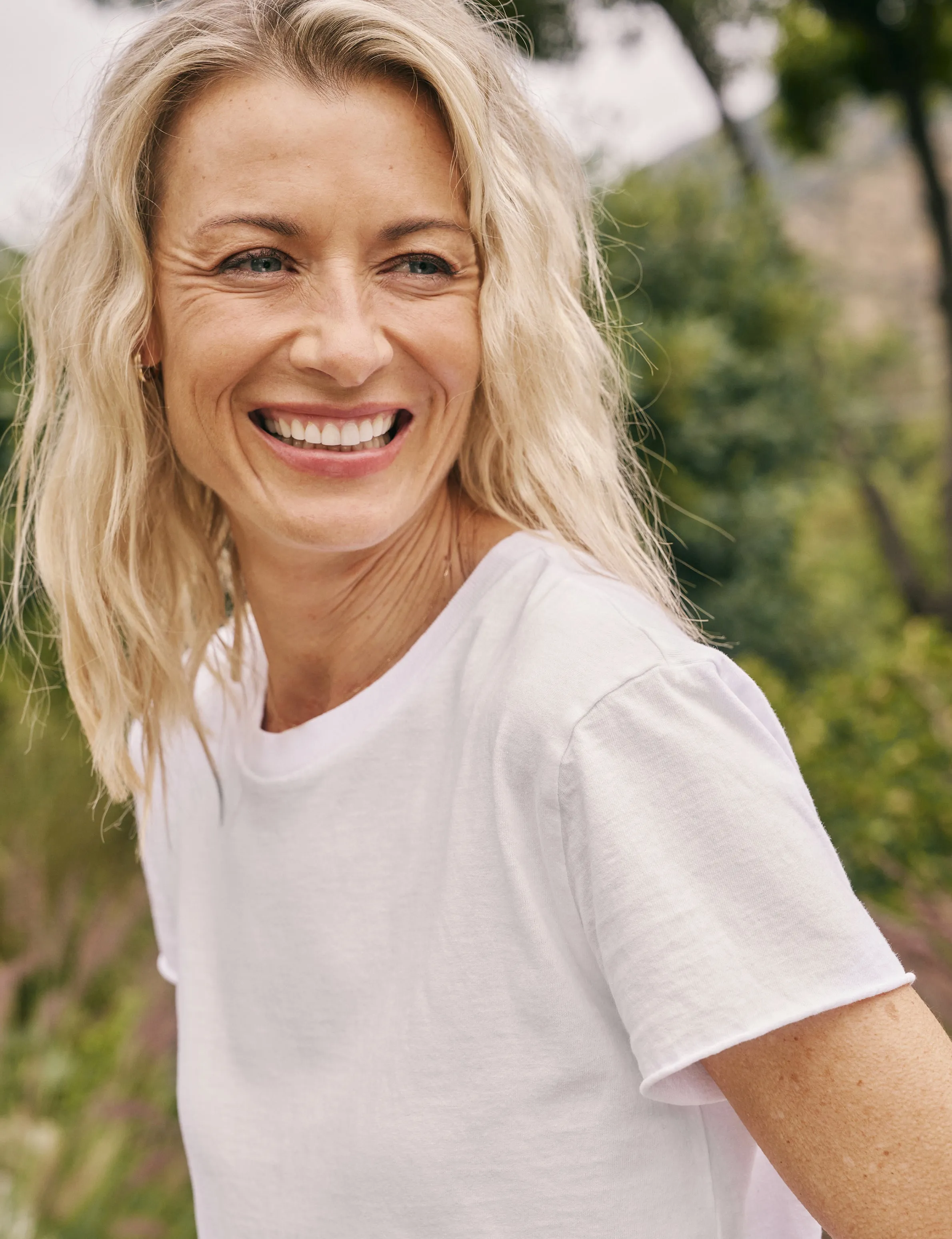 THEO White, Heritage Jersey sold by Frank & Eileen product image thumbnail 3