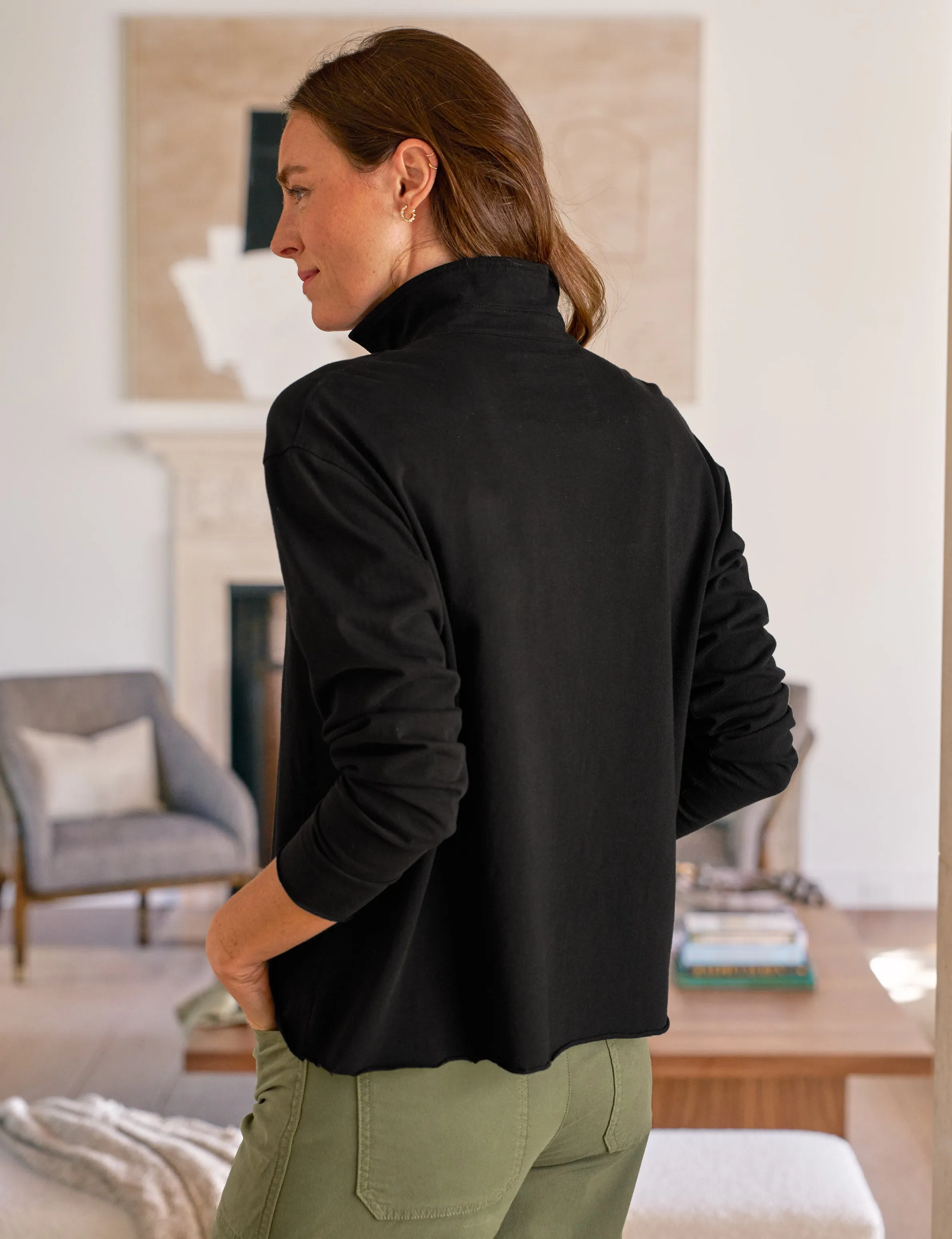 PATRICK Black, Heritage Jersey sold by Frank & Eileen product image thumbnail 2