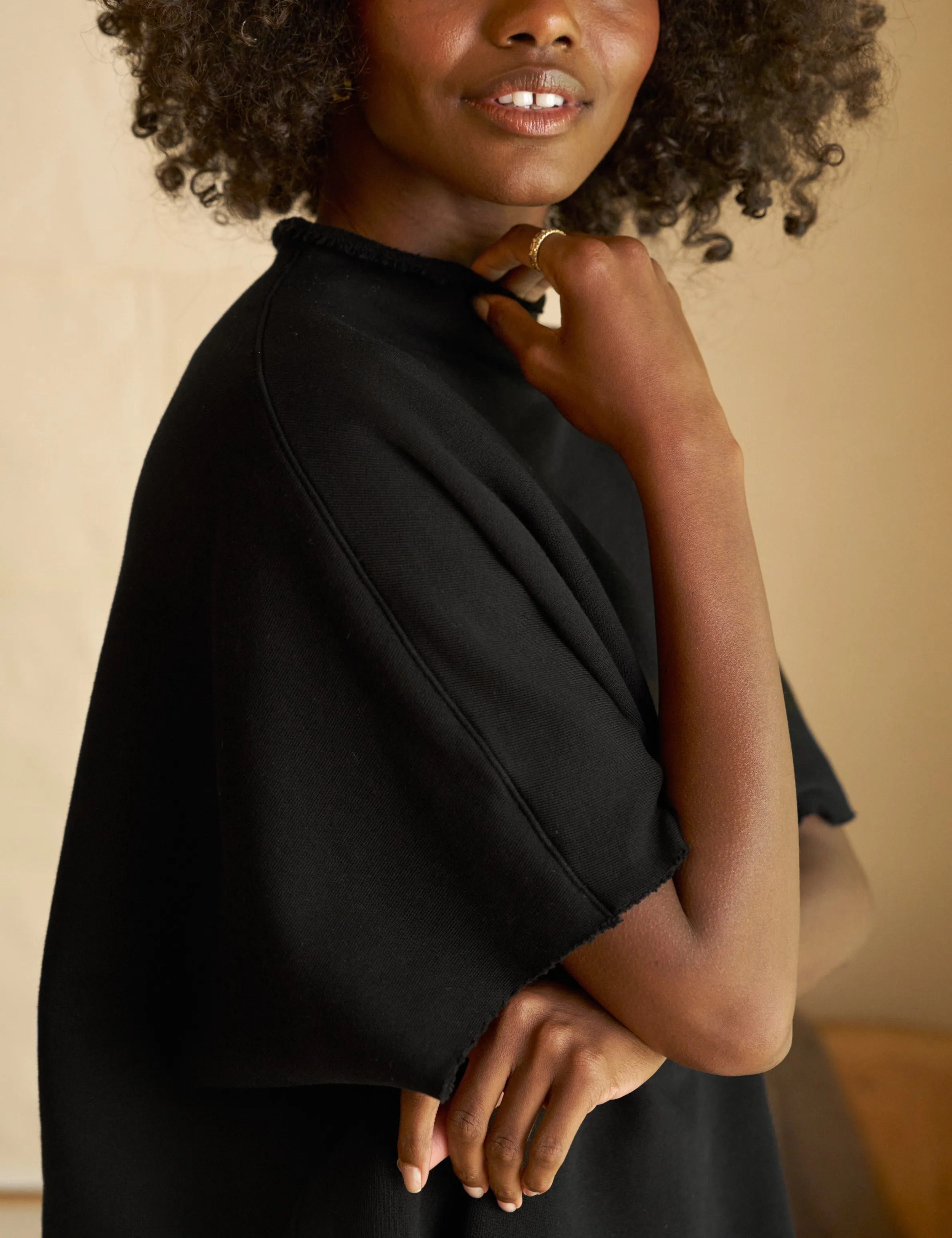 AUDREY Black, Triple Fleece sold by Frank & Eileen product image thumbnail 3