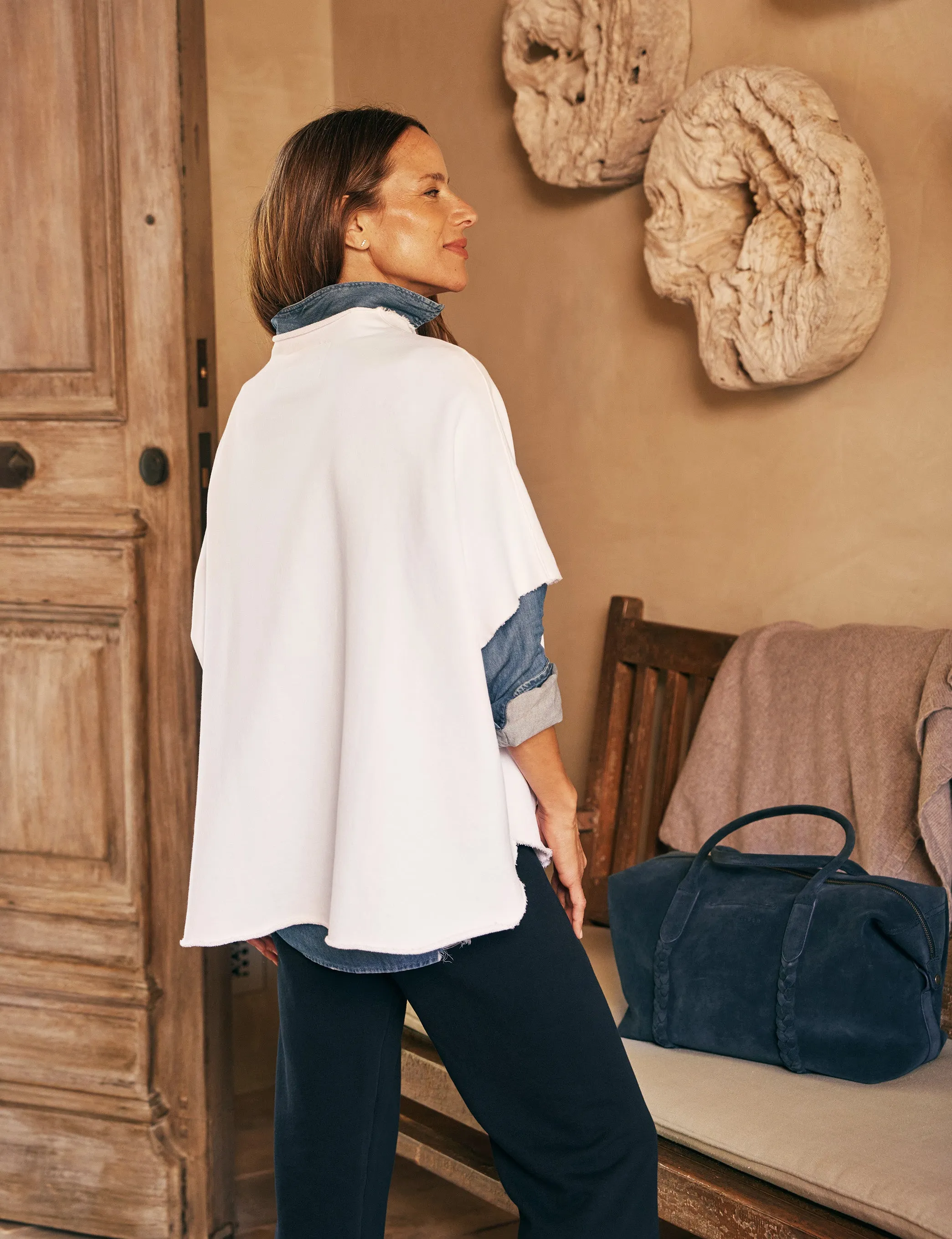 AUDREY White, Triple Fleece sold by Frank & Eileen product image thumbnail 2