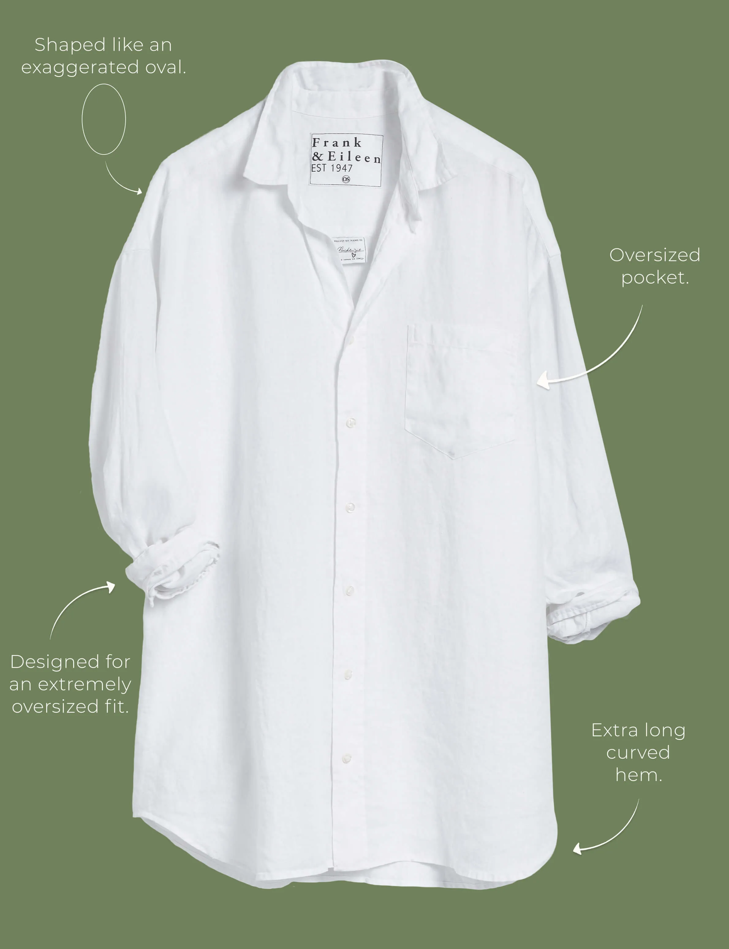 MACKENZIE White, Superluxe sold by Frank & Eileen product image thumbnail 4