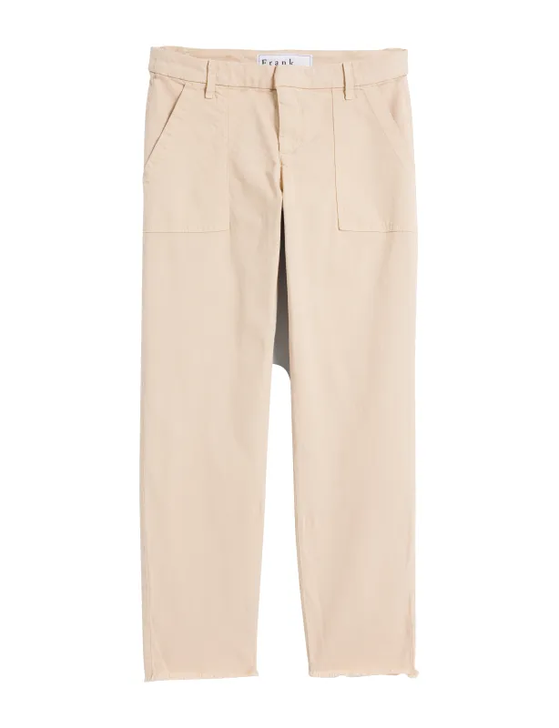 BLACKROCK Buttercream, Italian Peached Twill sold by Frank & Eileen