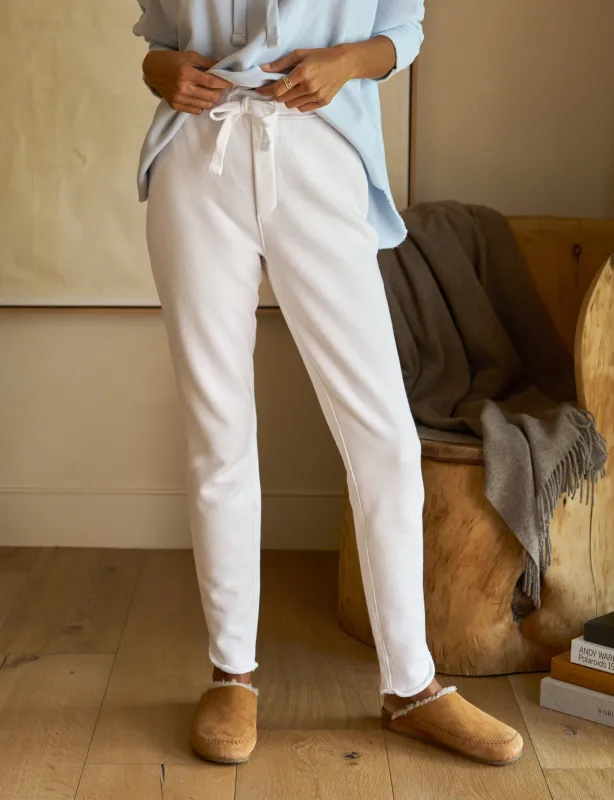 CHRISTINE White, Triple Fleece sold by Frank & Eileen