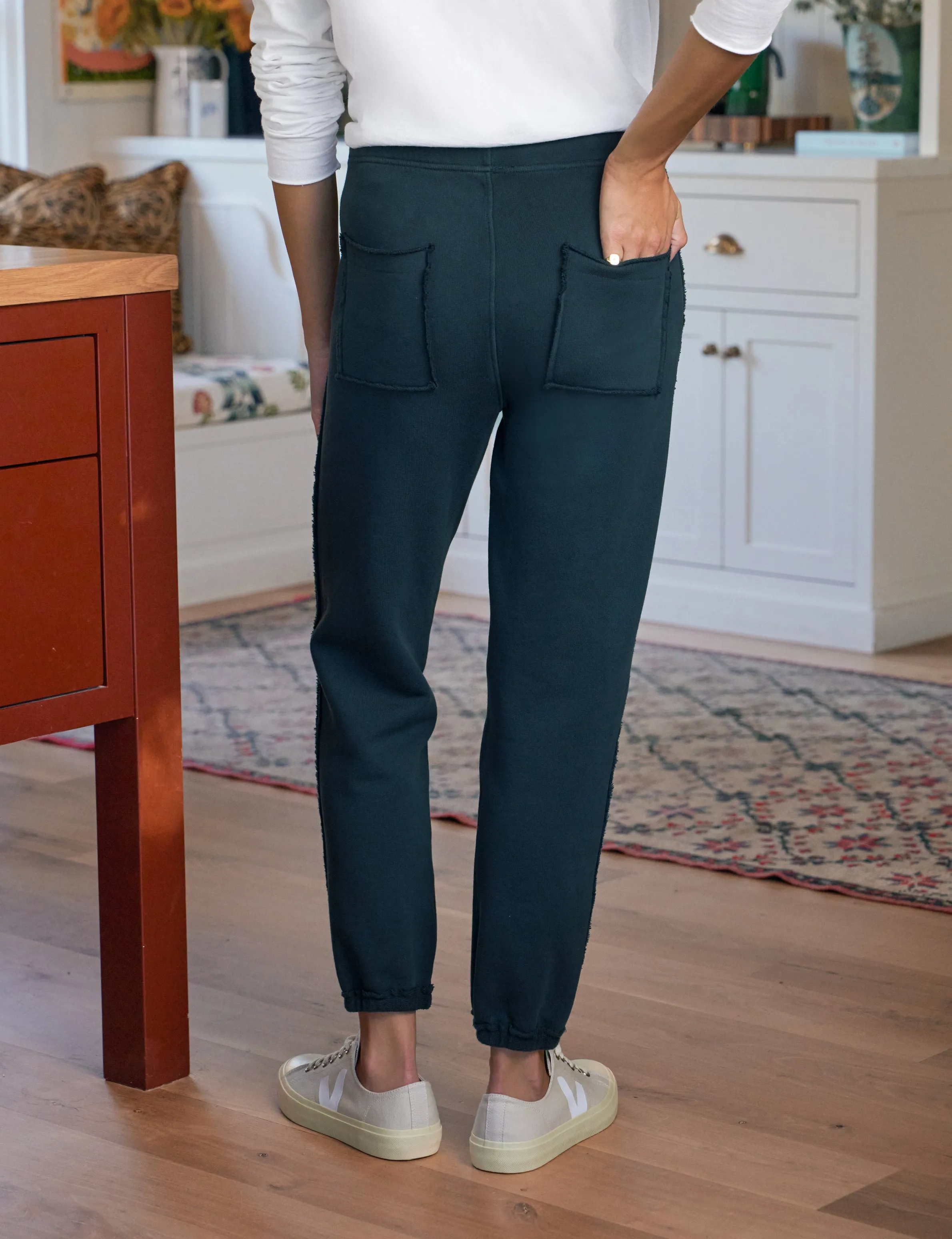 SOPHIE Vintage Navy, Triple Fleece sold by Frank & Eileen product image thumbnail 2