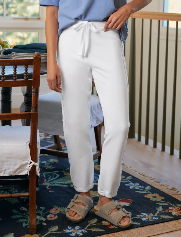 SOPHIE White, Triple Fleece made by Frank & Eileen