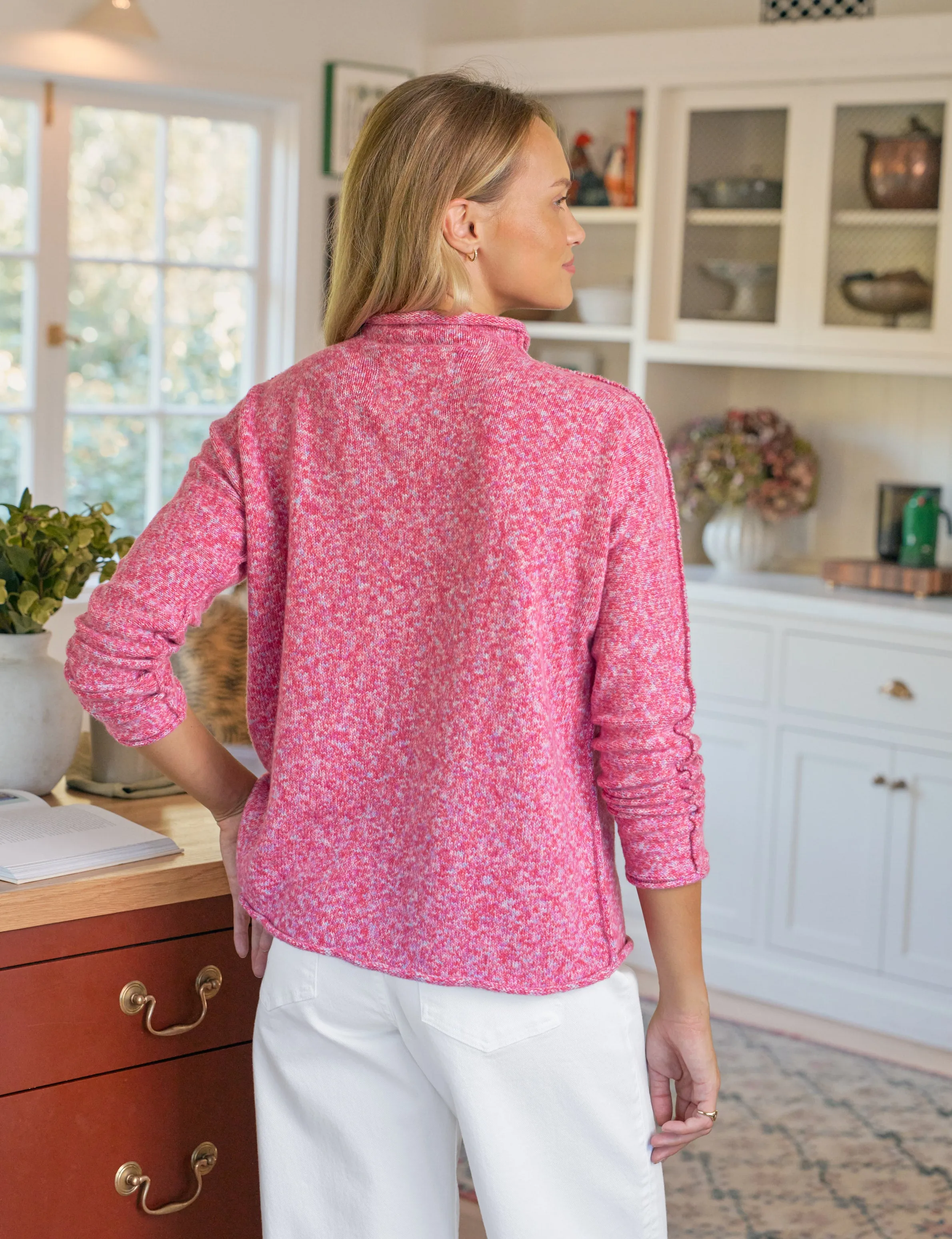 MONTEREY Pink Marl, Pure Japanese Cotton sold by Frank & Eileen product image thumbnail 2