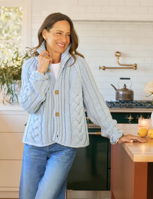 MINI COTSWOLDS Ice, Pure Italian Cotton sold by Frank & Eileen